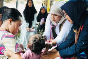 21 Tenaga Dokter Spesialis RS Bhayangkara M Hasan Palembang Gelar Bhakti Kesehatan